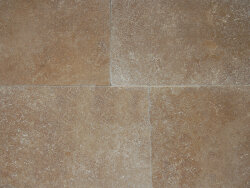 Travertin Noce getrommelt Fliese 61x40,6x1,2 cm braun