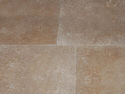 Travertin Noce getrommelt Fliese 61x40,6x1,2 cm braun