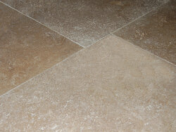 Travertin Noce getrommelt Fliese 61x40,6x1,2 cm braun