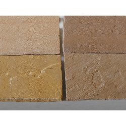 Modak spaltrau Sandstein Platte 60x90x2,5/4 cm rot-braun