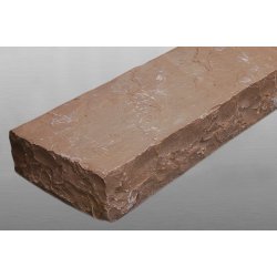Modak spaltrau Blockstufe 14/16x35x150 cm rot-braun