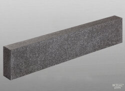 China Basalt G684 geflammt Randstein 8x20x100 cm dunkelgrau