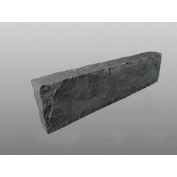 Vietnam Basalt 507 spaltrau Stele 10x25x50 cm anthrazit