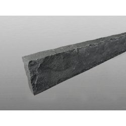 Vietnam Basalt 507 spaltrau Stele 10x25x100 cm anthrazit