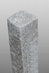 Light Grey Granit G603 gestockt Palisade 12x12x50 cm hellgrau