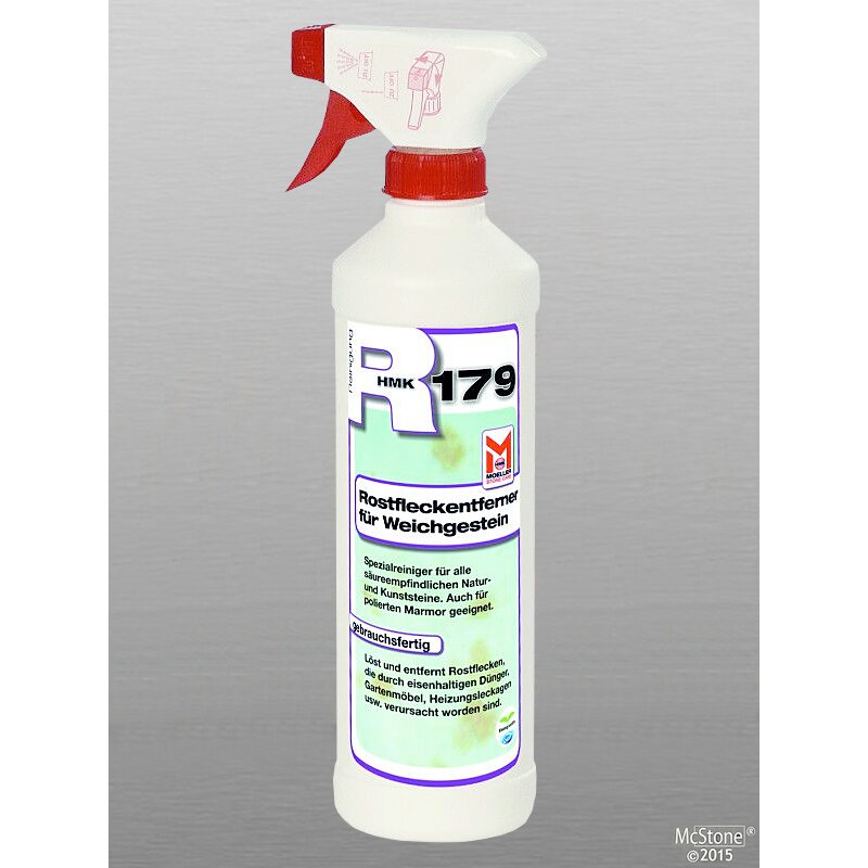 HMK® R179 Rostfleckenentferner für Weichgestein 450 ml Sprühflasche