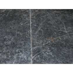 Black Marble getrommelt Fliese 61x30,5x1,2 cm schwarz grau