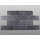 Black Marble getrommelt Wandverblender 20,3x7,5x1 cm schwarz grau