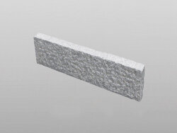 Light Grey Granit G603N gestockt Randstein 8x20x100 cm hellgrau