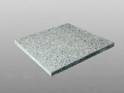 Light Grey Granit G603 geflammt Platte 40x40x3 cm hellgrau Kanten gefast