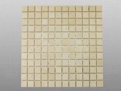 Travertin Beige Light Select getrommelt Mosaik 2,3x2,3x1...