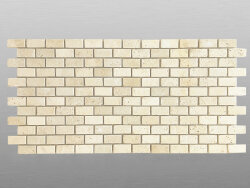 Travertin Beige Light Select getrommelt Mosaik 4,8x2,3x1...