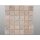 Travertin Beige Light Select getrommelt Mosaik 4,8x4,8x1 cm beige