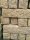 Granit Gelb 082 gestockt Palisade 12x12x80 cm gelb
