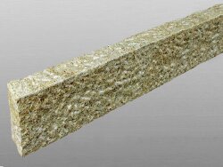 Granit Gelb 082 gestockt Randstein Stele 10x25x120 cm gelb