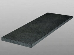 China Basalt G684 geflammt Trittstufe 150x35x3 cm dunkelgrau