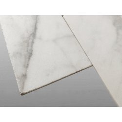 White Marble getrommelt weisser Marmor Fliese 20,3x40,6x1cm weiß