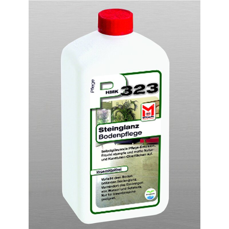 HMK® P323 Steinglanz Bodenpflege -Wischpflege- 1 Liter