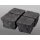 Vietnam Basalt 507 geflammt gestrahlt 1 Tonne Pflastersteine 8x8x6 cm schwarz