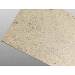 Muster Dietfurter Kalkstein gala® beige sandgestrahlt 12x19x1 cm