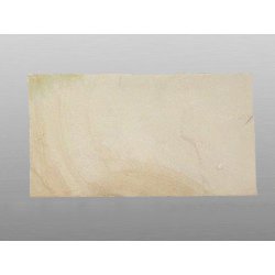 Mint spaltrau Sandstein Platte 40x60x2,5 cm gelb/weiß
