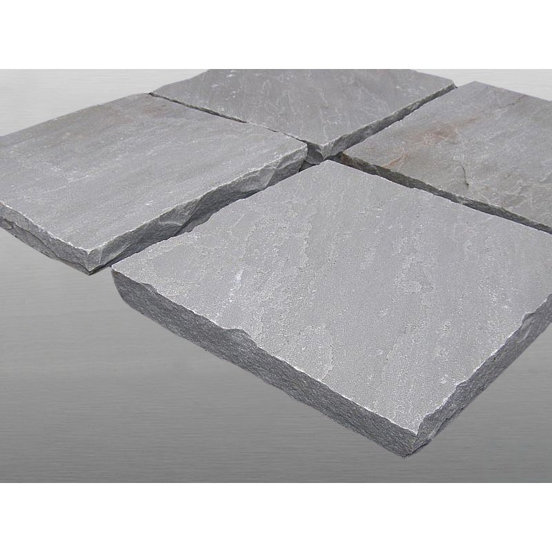 Autumn Grey spaltrau Sandstein Platte 60x60x2,5 cm grau