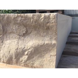 Dietfurter Kalkstein gala® beige Blockstufe 15x37x120 cm