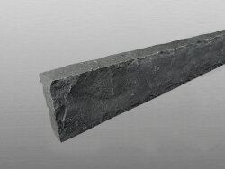 Vietnam Basalt 507 spaltrau Randstein 8x20x100 cm anthrazit