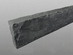 Vietnam Basalt 507 spaltrau Randstein 8x20x100 cm anthrazit