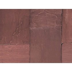 Mandana Wine Red spaltrau Sandstein Platte 60x90x3 cm rot