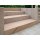 Forest sandgestrahlt & gebürstet Blockstufe 15x35x100 cm braun veredelt