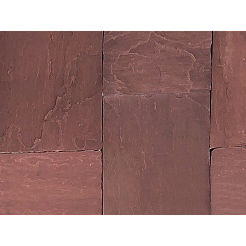 Mandana Wine Red spaltrau Sandstein Platte 60x90x2,5 cm rot