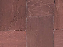 Mandana Wine Red spaltrau Sandstein Platte 60x90x2,5 cm rot