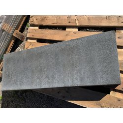 Indien Kerala Basalt veredelt Blockstufe 15x35x75 cm schwarz