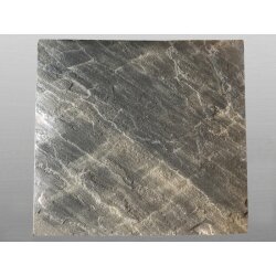 Kalahari Black spaltrau Sandstein Platte 40x40x3 cm grau