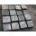 Sandstein Kalahari Black spaltrau 1 Tonne Pflastersteine 10x10x7/9 cm grau