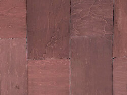 Mandana Wine Red spaltrau Sandstein Platte 40x60x2,5 cm rot