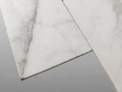 White Marble getrommelt weisser Marmor Fliese 10x20x1cm...
