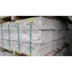 Autumn Grey spaltrau Blockstufe 15x35x100 cm grau kalibriert
