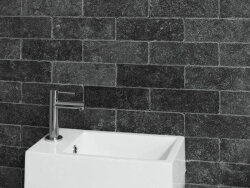 Black Marble getrommelt Wandverblender 15x7,5x1 cm...