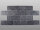 Black Marble getrommelt Wandverblender 15x7,5x1 cm schwarz grau
