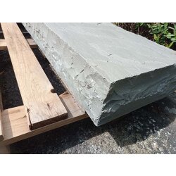 Autumn Grey spaltrau Blockstufe 15x35x200 cm grau kalibriert
