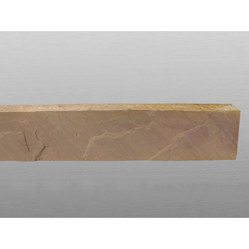Modak spaltrau Sandstein Stele 8x25x150 cm rot-braun