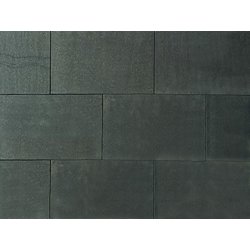 Nigrum Granit Wassergestrahlt Platte 40x60x3 cm schwarz gefast