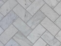 White Marble getrommelt weisser Marmor Verblender...