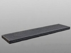 Vietnam Basalt Mauerabdeckung 30 x 100 x 4 cm schwarz