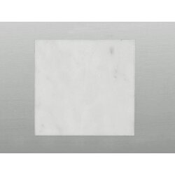 White Marble getrommelt weisser Marmor Fliese 30,5x30,5x1cm weiß