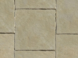 Amber Sooraj antik Kalkstein Platte 60x60x2,5 cm beige