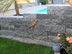 Kerala Basalt getrommelt Mauerstein 10x20x30-50 cm...