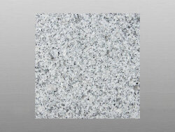 Muster Granit Light Grey G603 geflammt 15x15x1,5 cm hellgrau